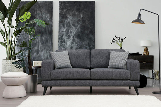 Dudi Furniture Daisy Two Seater Anthracite Grey