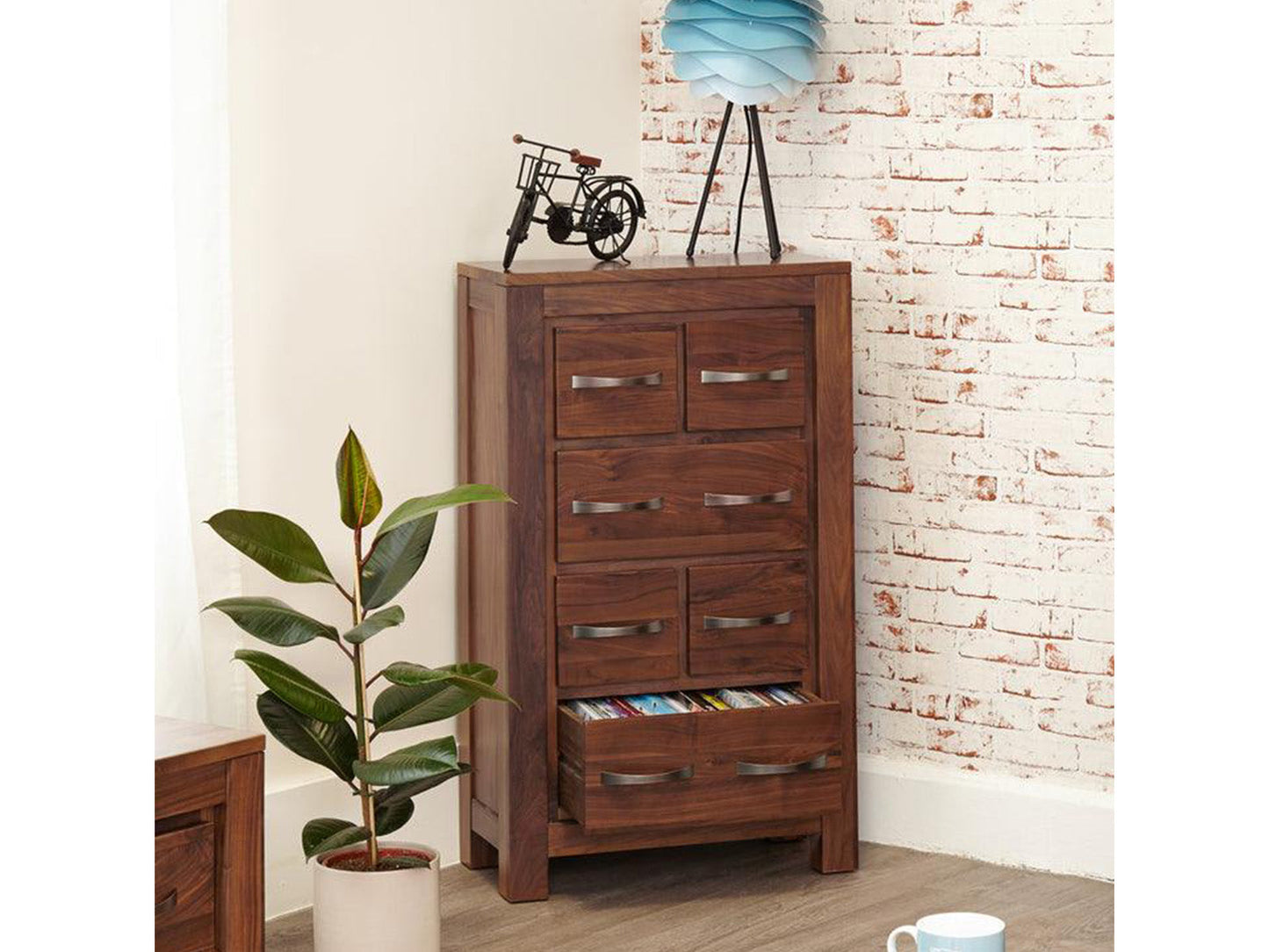 Dudi Furniture Marwar Wooden Chest of Drawers