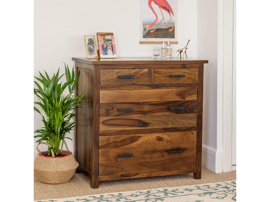 Dudi Furniture Mehran Sheesham Wood Chest of Drawers
