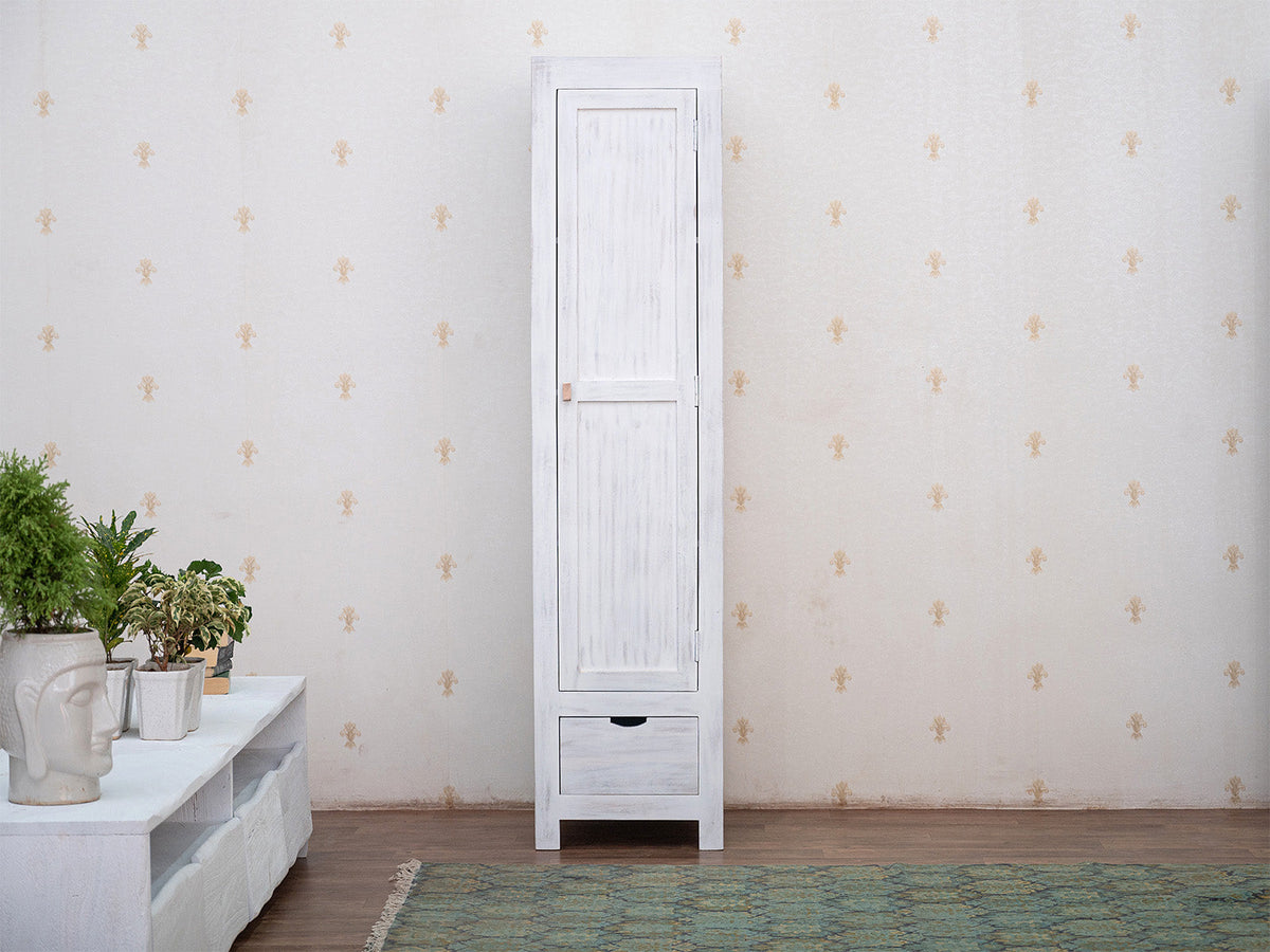 Dudi Furniture Novo Premium Distress Solid Acacia wood Modern Cabinet