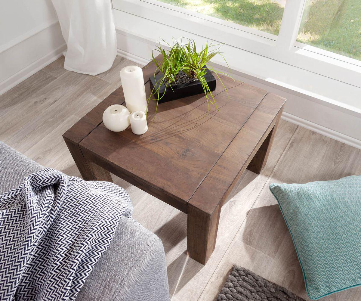 Dudi Furniture Eternal Elegant Acacia Square Coffee Table