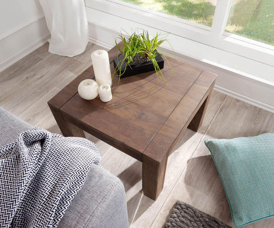 Dudi Furniture Eternal Elegant Acacia Square Coffee Table