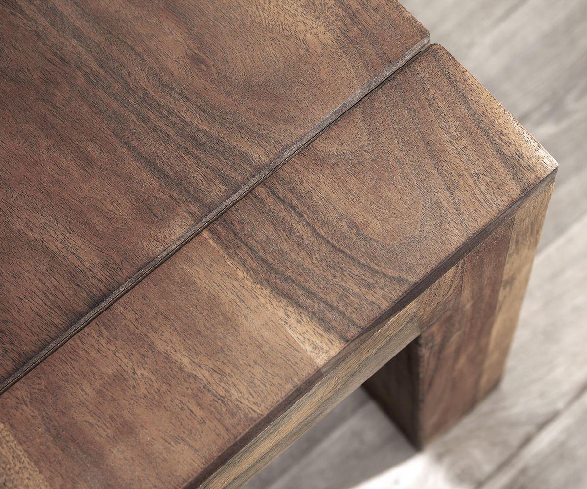 Dudi Furniture Eternal Elegant Acacia Square Coffee Table