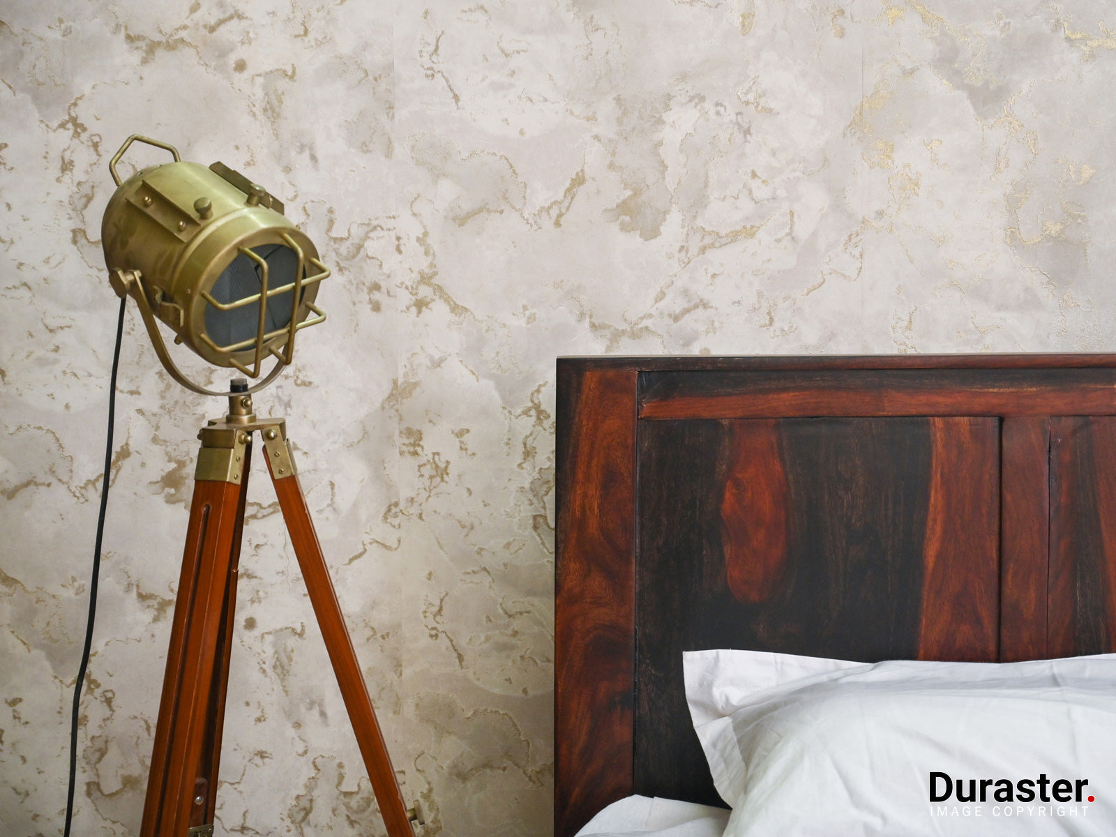 Dudi Furniture Marvel Modern Solid Wood Single Bed