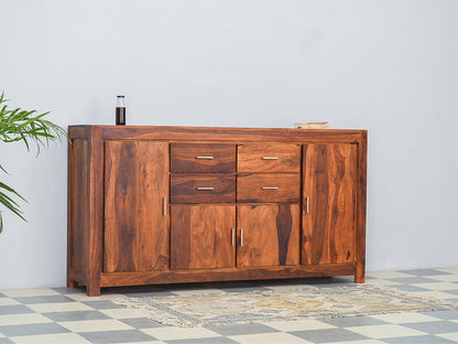 Dudi Furniture Metro Elegant Sheesham Sideboard Cabinet