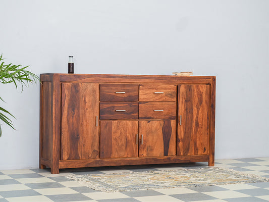 Dudi Furniture Metro Elegant Sheesham Sideboard Cabinet