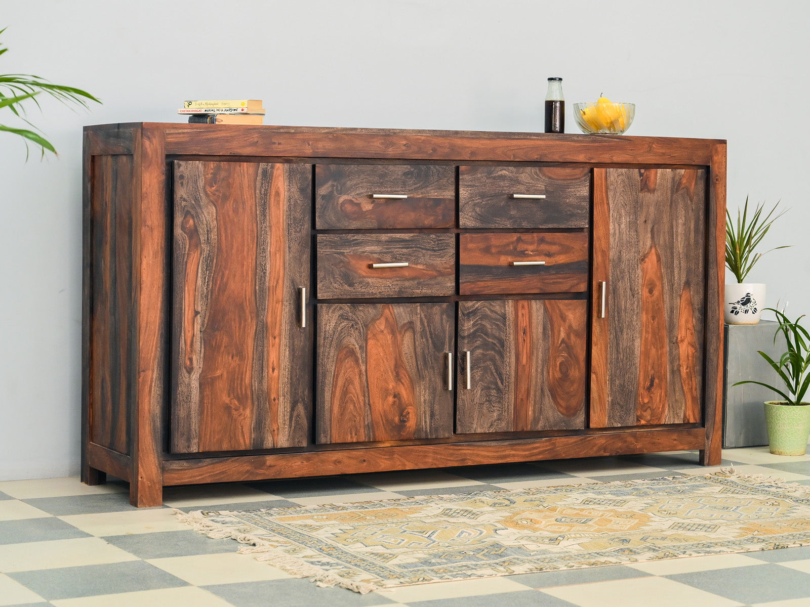 Dudi Furniture Marvel Modern Solid Wood Sideboard