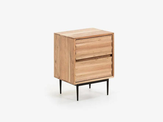 Dudi Furniture Riverrun Bed Side Table Acacia Wood