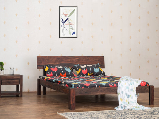 Dudi Furniture Marvel Wooden Queen Size Bed