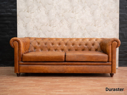 Dudi Furniture Chesterfield Traditional Three Seater Sofas
