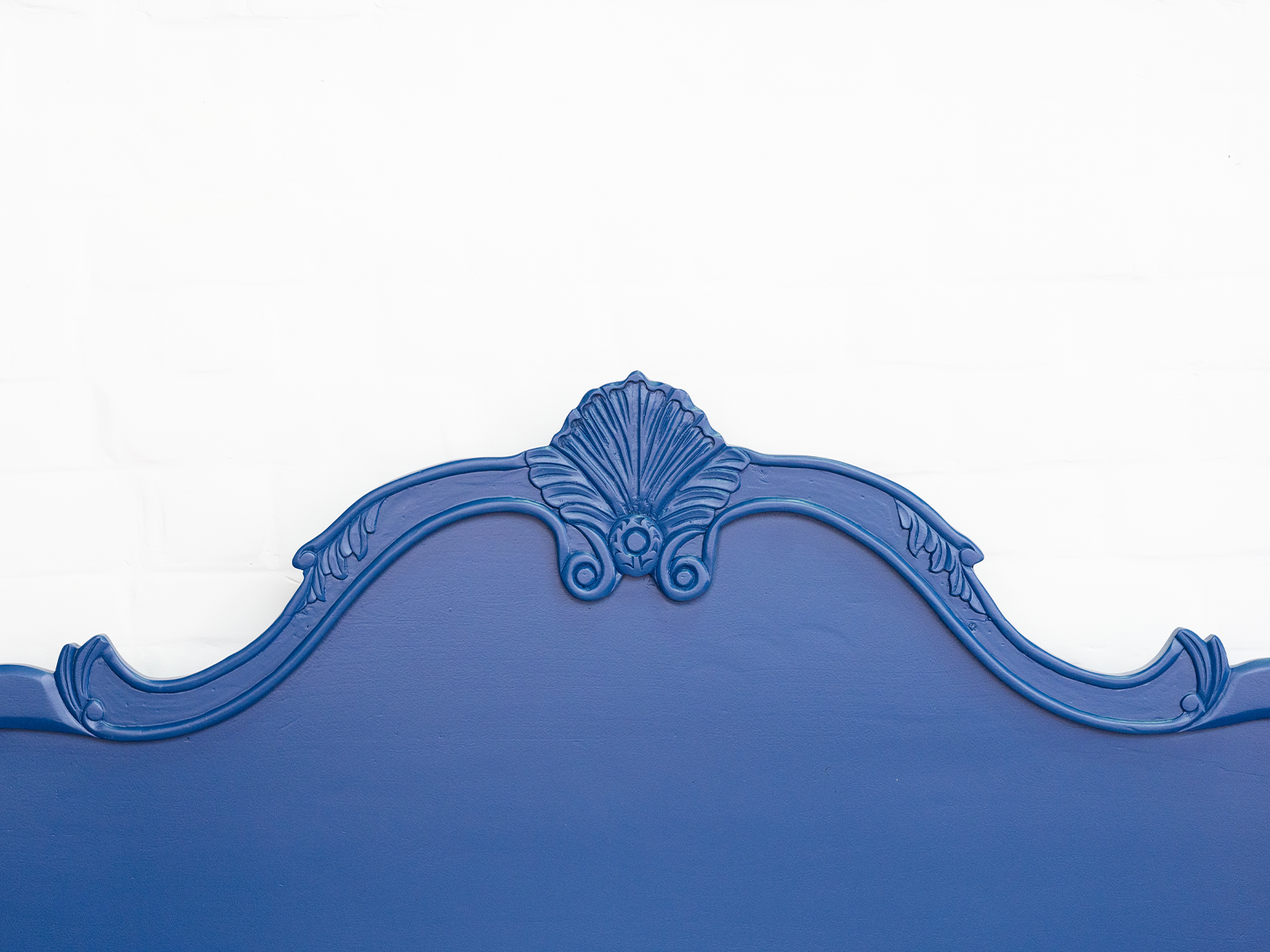 Dudi Furniture Florida Acacia Wood Poster Bed (Egyptian Blue)