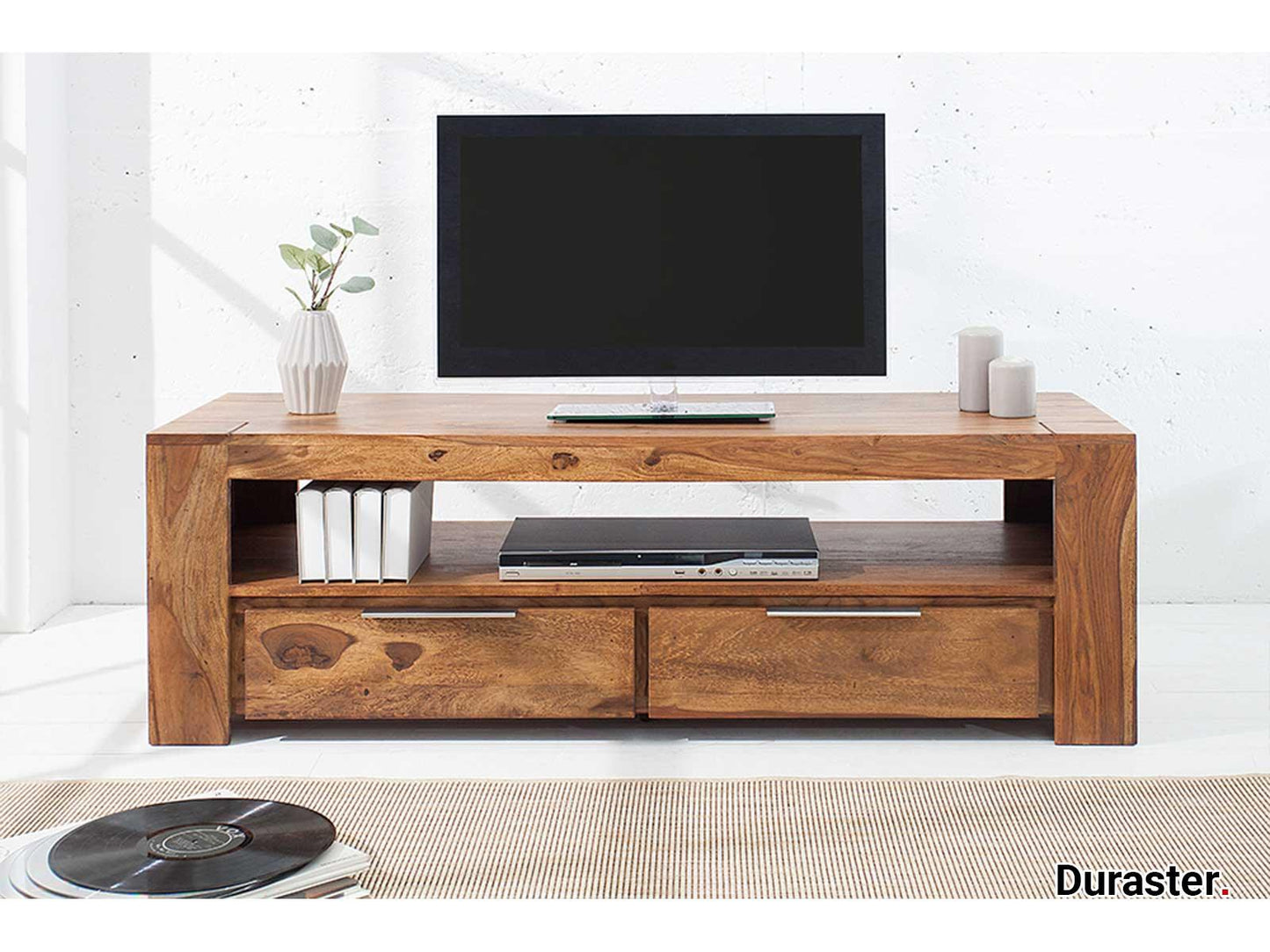 Dudi Furniture Rio Sheesham Wood TV Unit