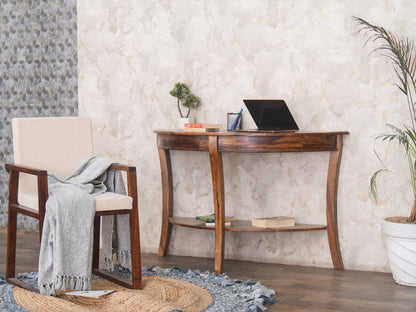 Dudi Furniture Vismit Solid Sheesham Wood Console Table