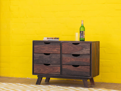 Dudi Furniture Marvel Modern Wooden Chest Of Drawers