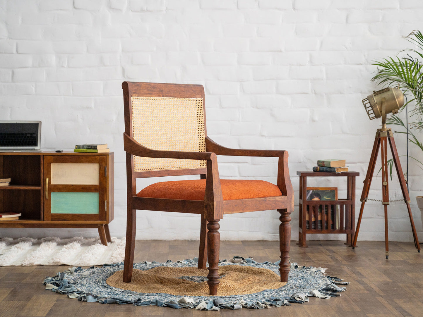 Dudi Furniture El Monte Acacia Wood Armchair