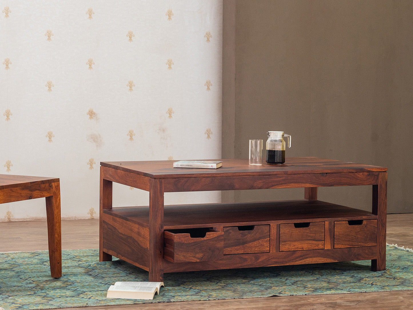 Dudi Furniture Ummed Modern Sheesham wood Coffee Table