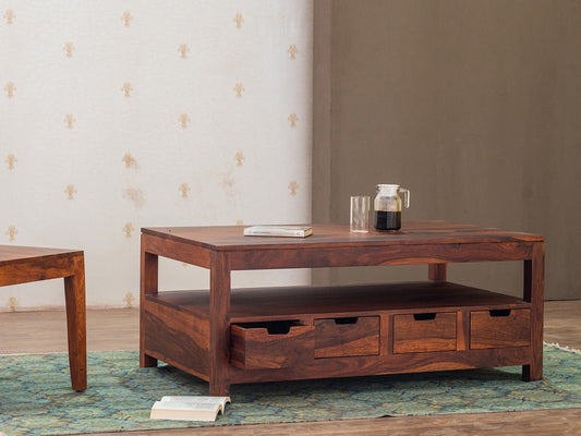 Dudi Furniture Ummed Modern Sheesham wood Coffee Table