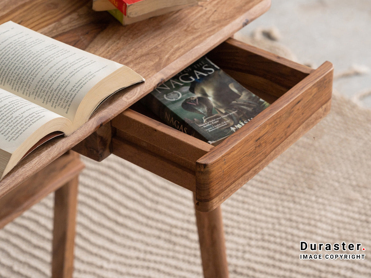 Dudi Furniture Hawkin Solid Wood Kids Study Table