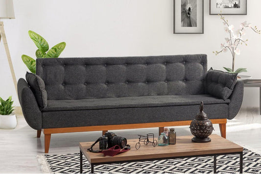 Dudi Furniture Daisy Two Seater Anthracite Grey