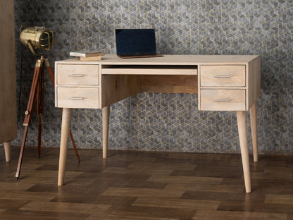 Dudi Furniture Irish Wooden Study Table with Storage