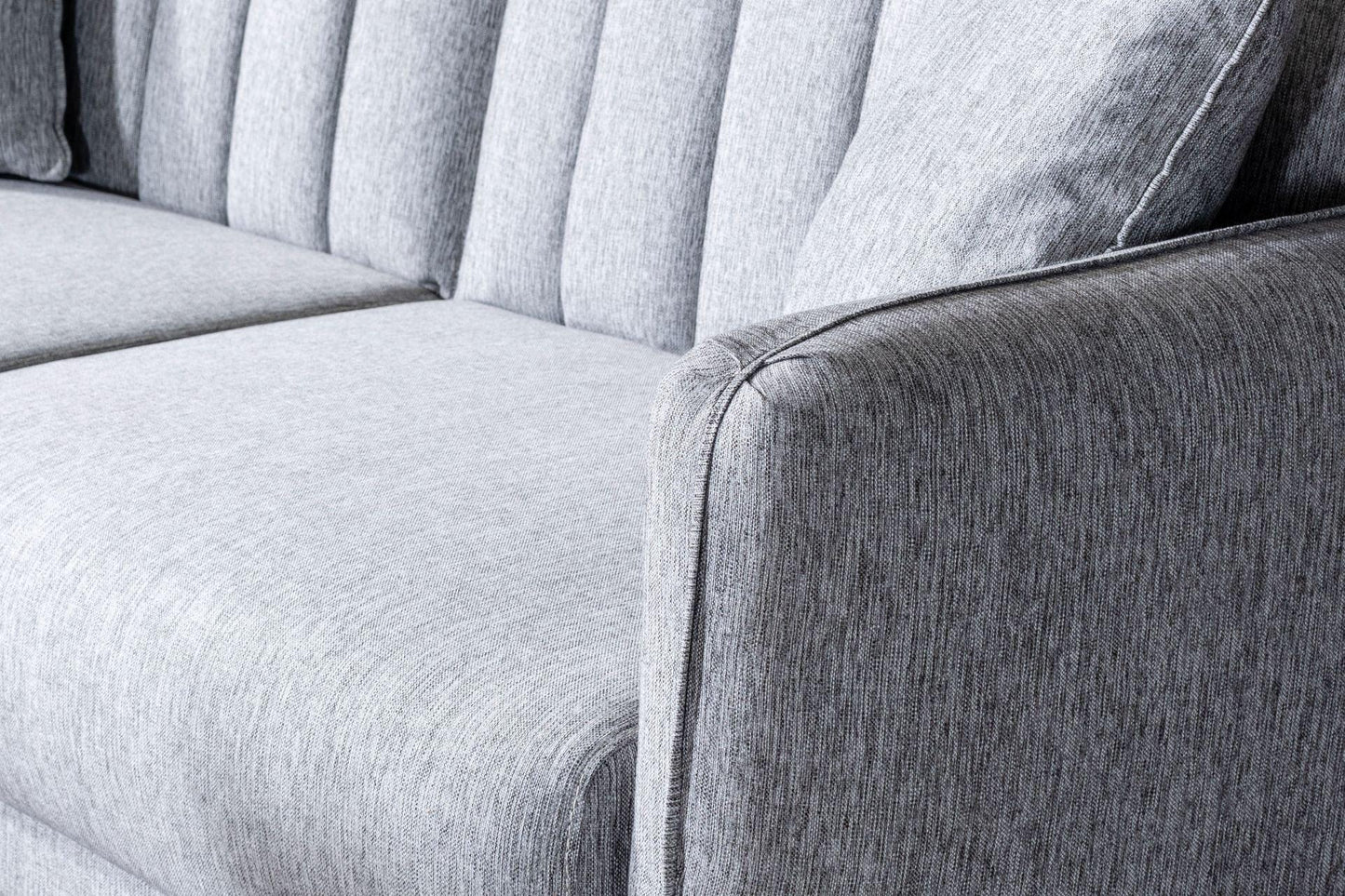 Dudi Furniture Daisy Three Seater Light Grey