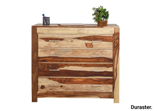 Dudi Furniture Raygoor Sheesham Wood Chest of Drawers
