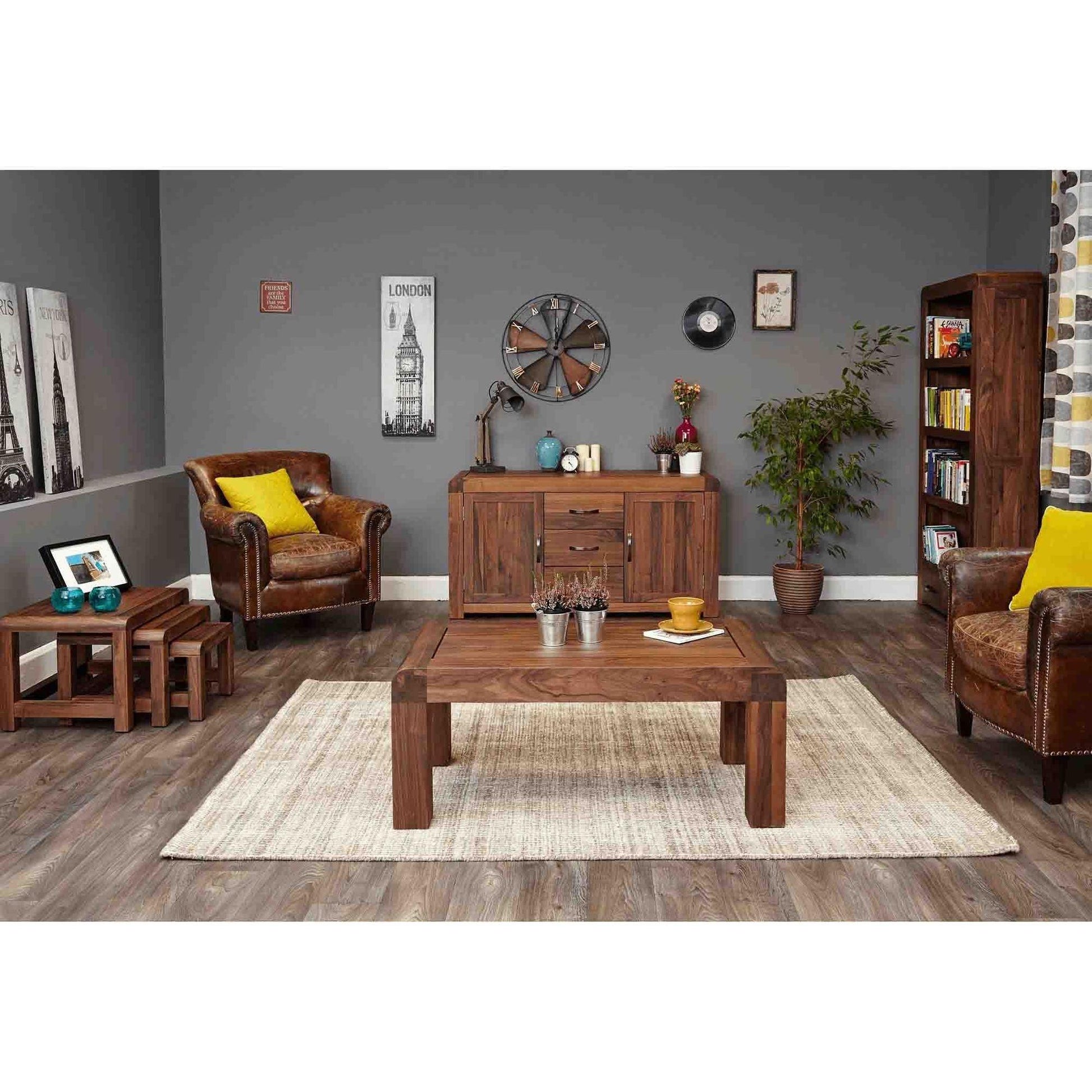 Dudi Furniture Arthur Wood Sideboard Cabinet