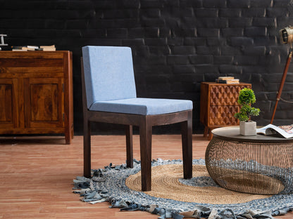 Dudi Furniture Gangaur Solid Sheesham Wood Dining Chair