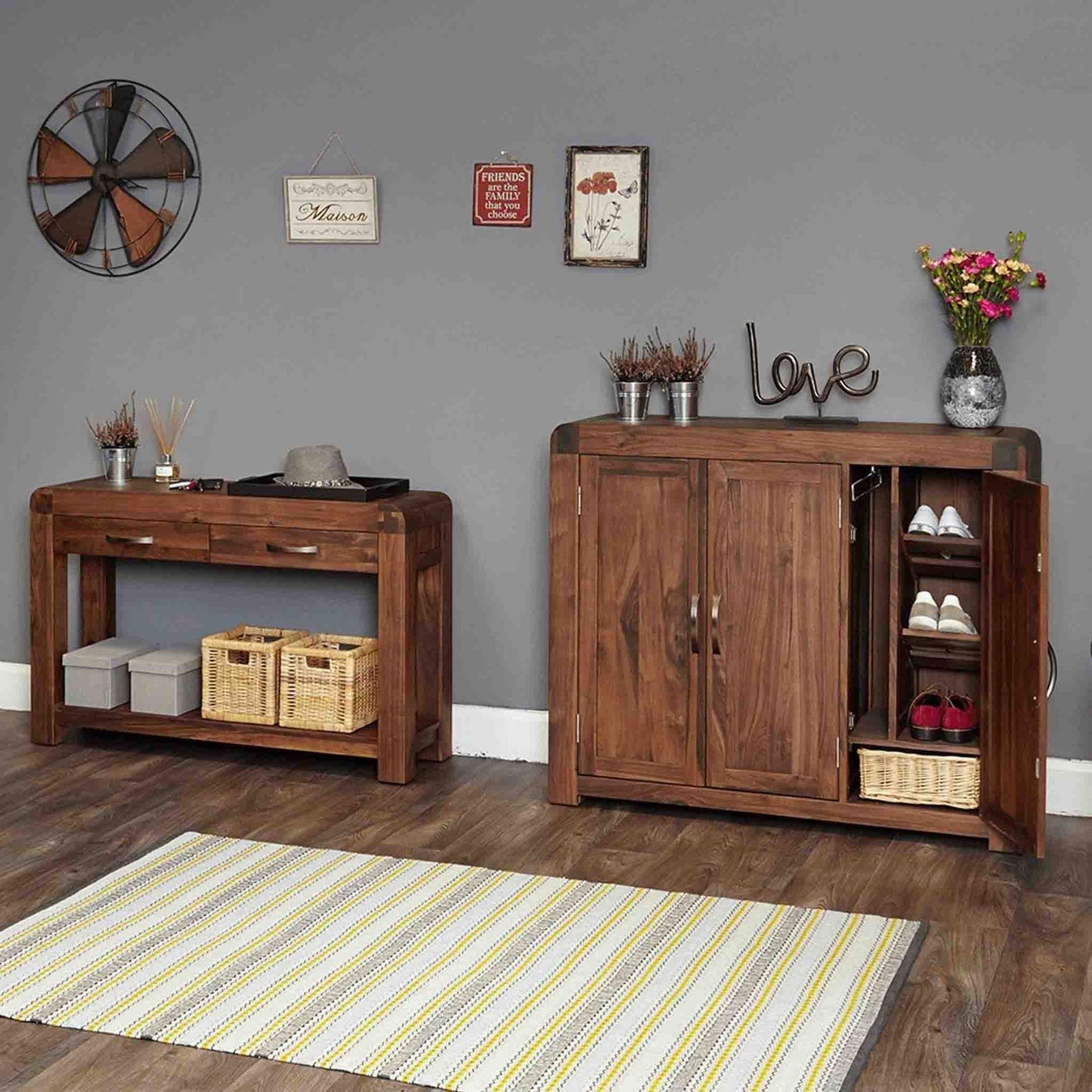Dudi Furniture Arthur Shoe Rack Cabinet