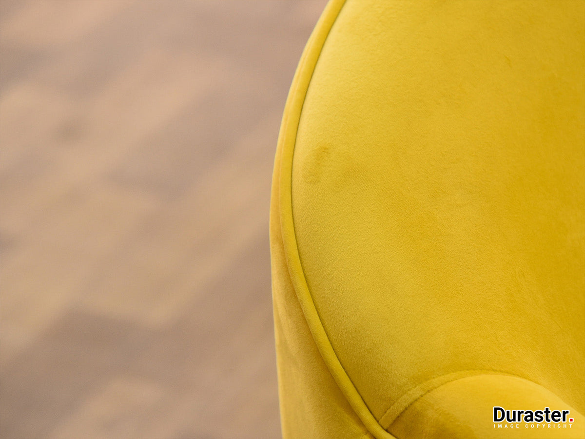 Dudi Furniture Kayra Upholstered Armchair Yellow