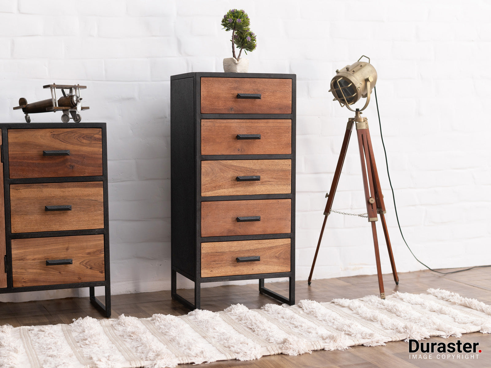Dudi Furniture El Dorado Recycled Wood Chest Of Drawers