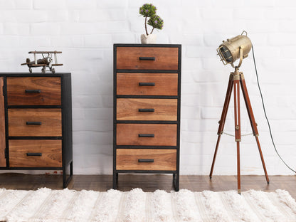 Dudi Furniture El Dorado Recycled Wood Chest Of Drawers