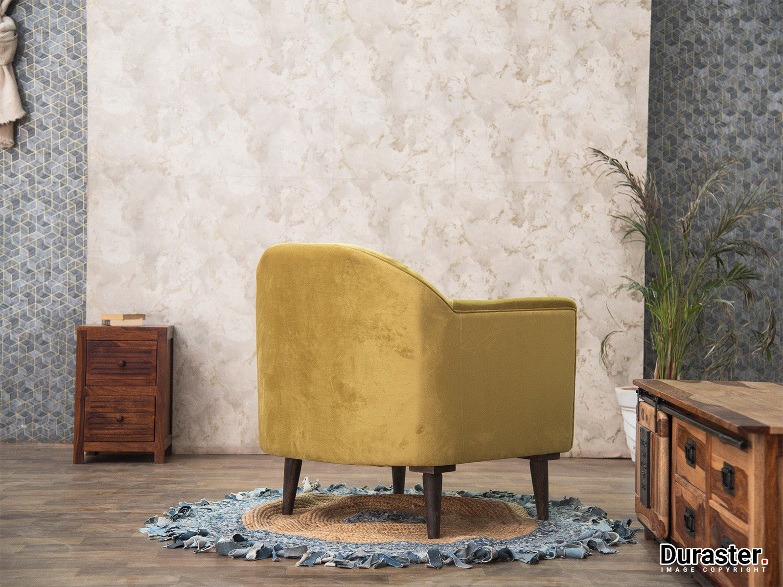 Dudi Furniture Kayra Upholstered Armchair