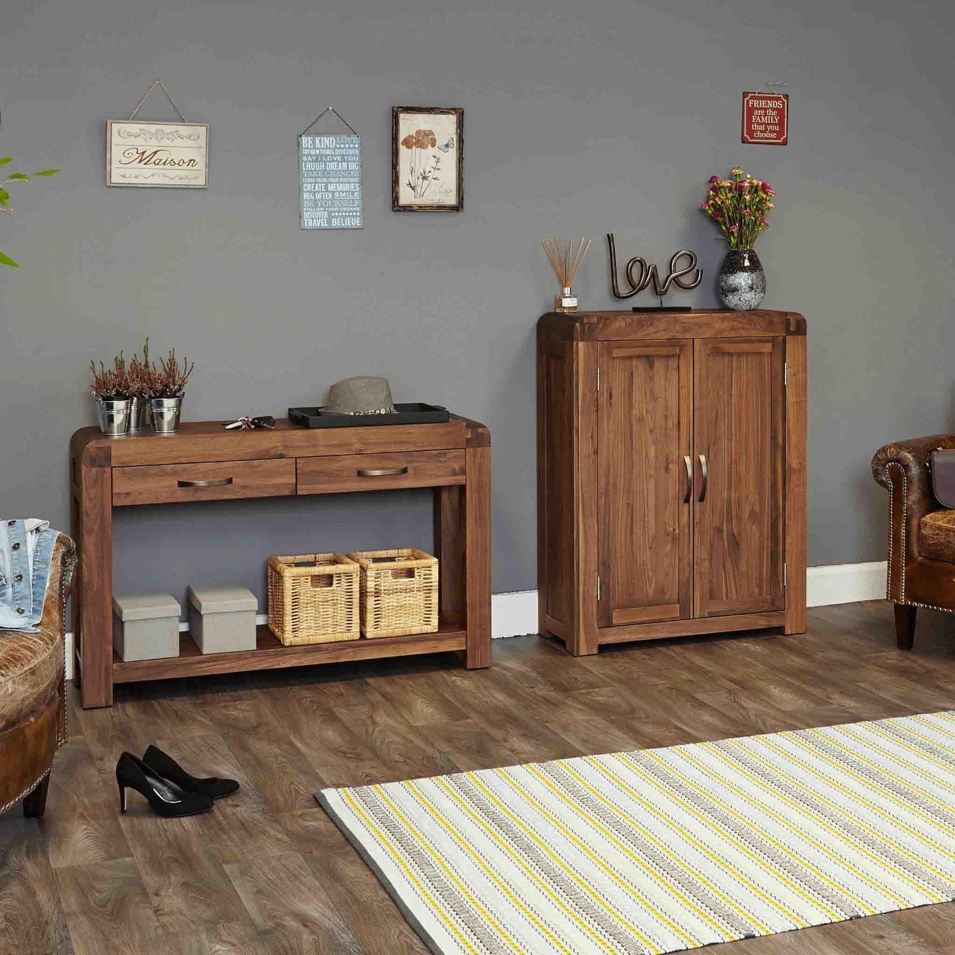 Dudi Furniture Arthur Wooden Shoe Rack