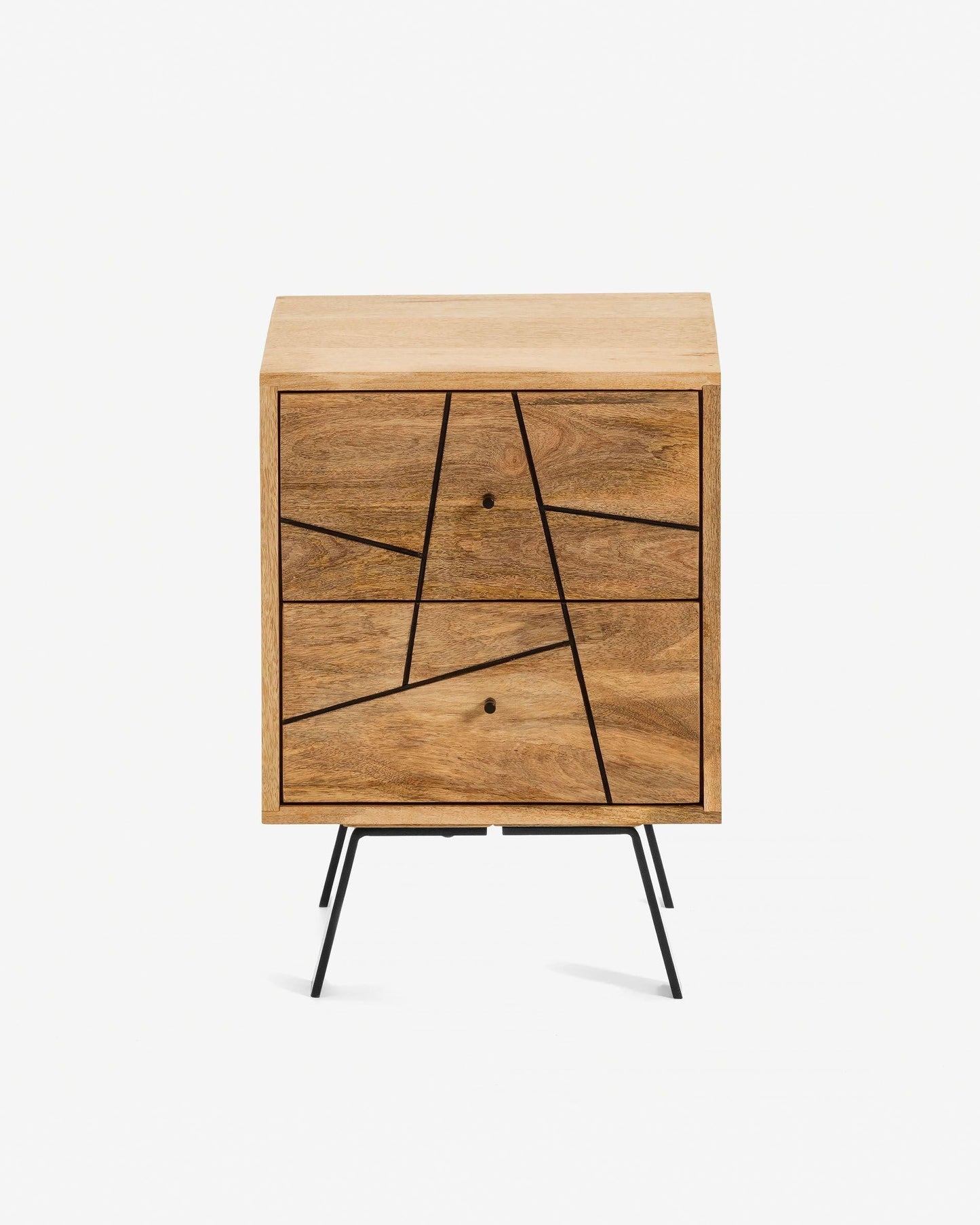 Dudi Furniture Mosaix Bed Side Table Mango Wood