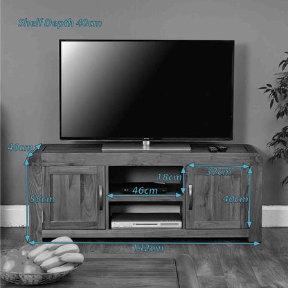 Dudi Furniture Arthur Wooden TV Unit Cabinet