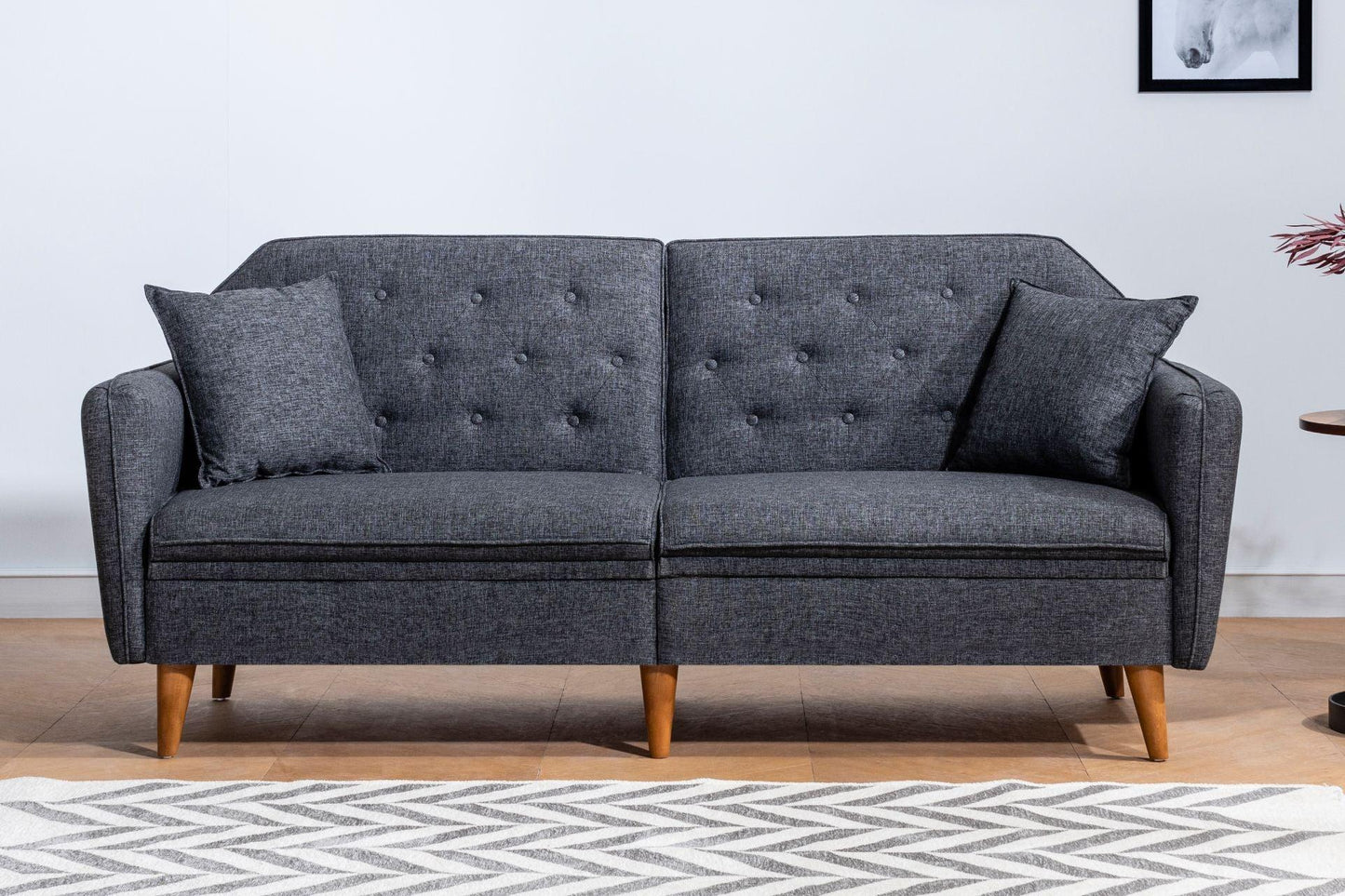 Dudi Furniture Daisy Two Seater Anthracite Grey