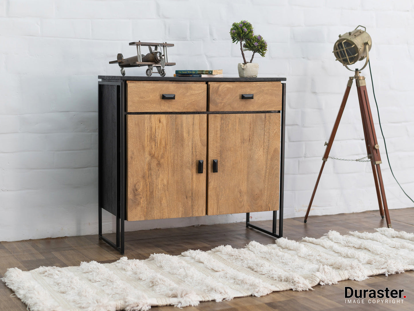 Dudi Furniture El Dorado Mango Wood Cabinet