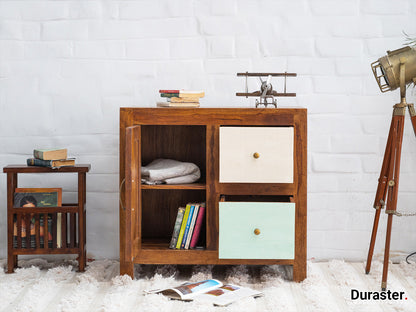 Dudi Furniture Florida Vintage Compact Wooden Sideboard