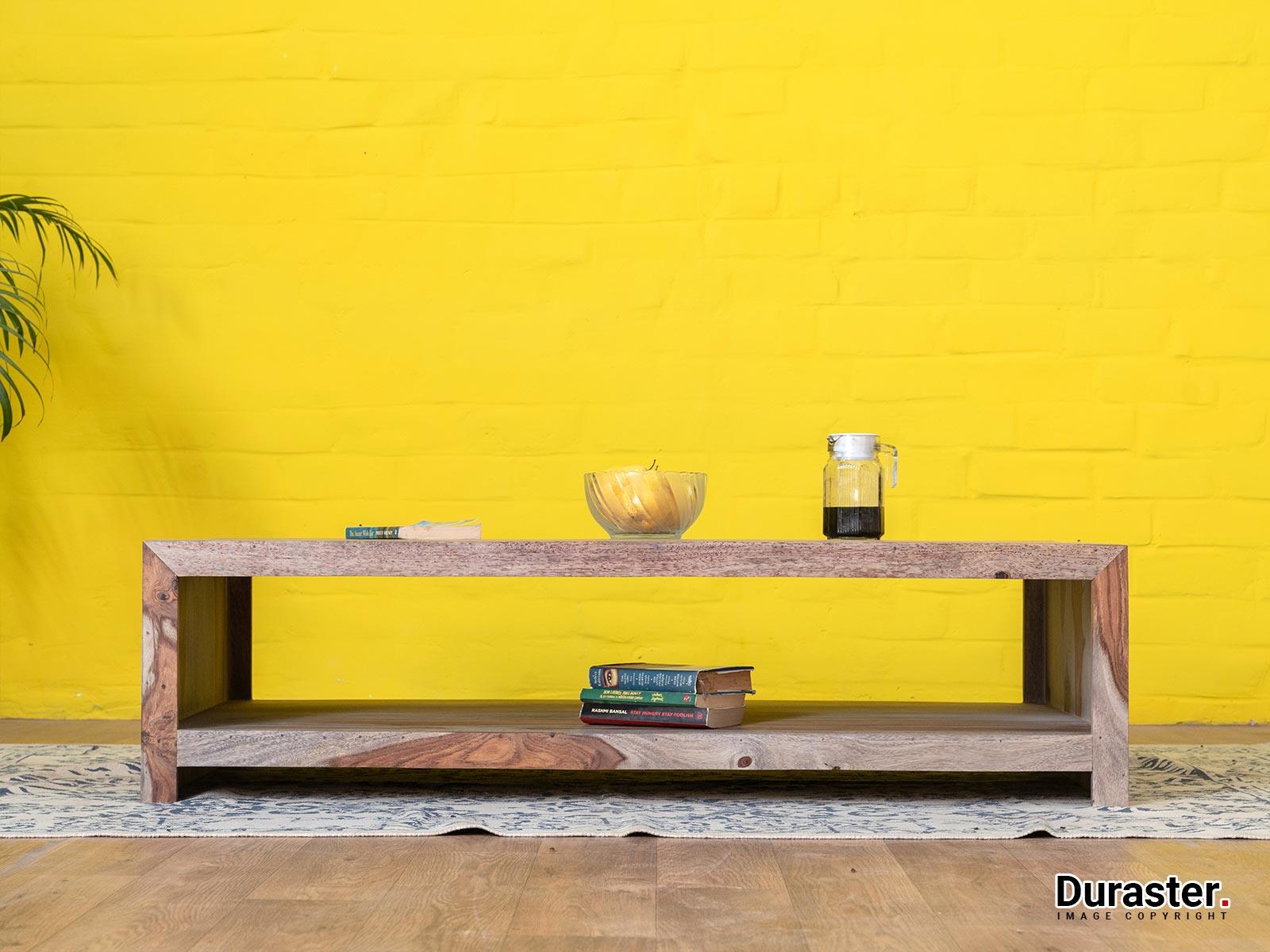 Dudi Furniture Alpaca Wooden Coffee Center Table