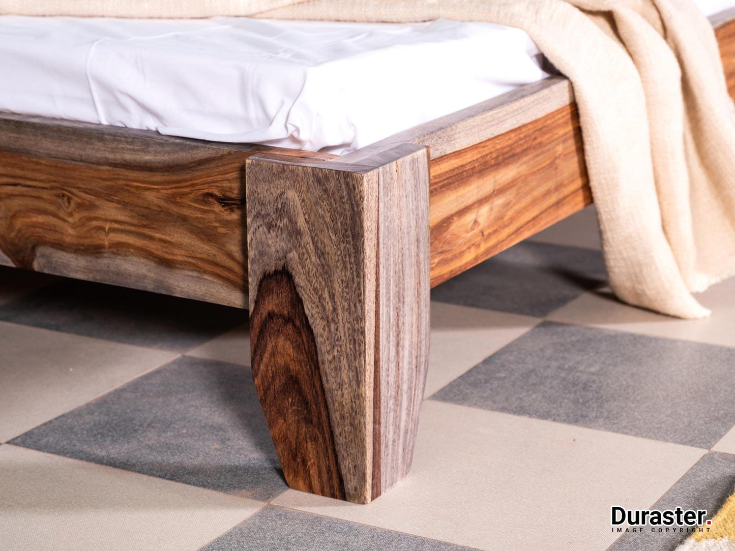 Dudi Furniture Alpaca Modern Wooden Queen Size Bed