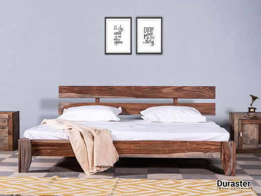 Dudi Furniture Alpaca Modern Wooden King Size Bed