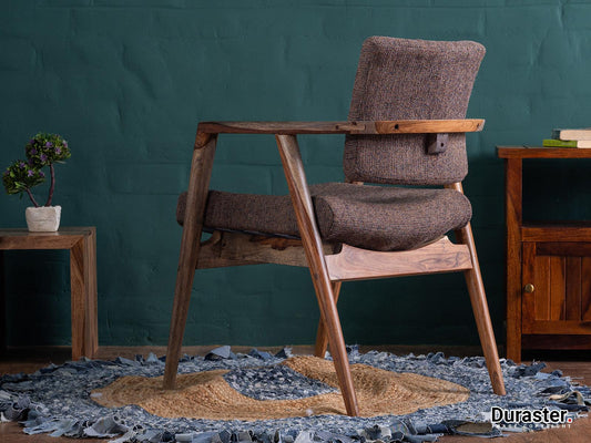 Dudi Furniture Alpaca Wooden Armchair