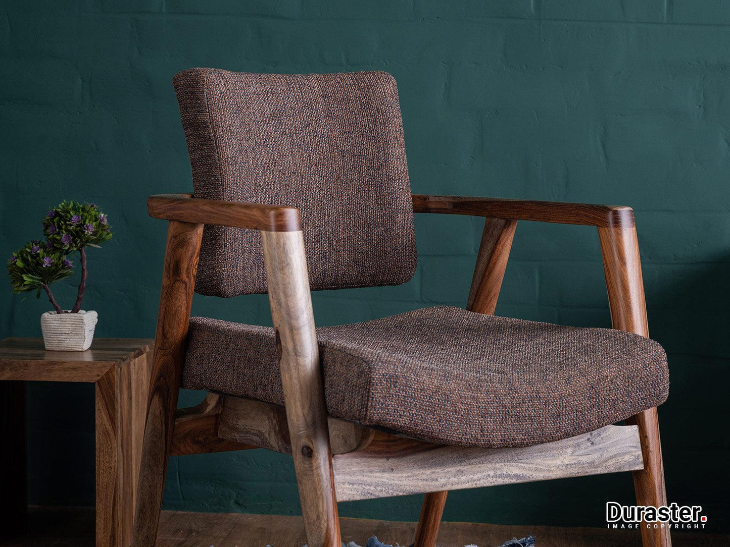 Dudi Furniture Alpaca Wooden Armchair