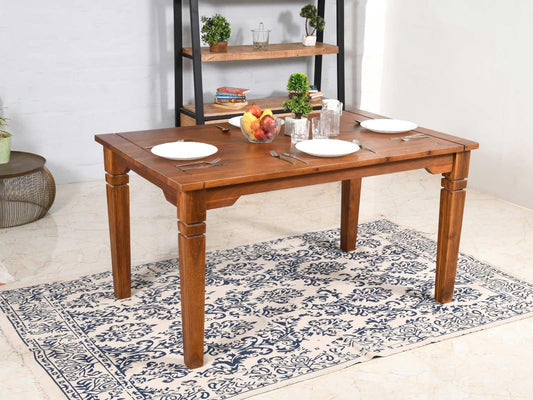 Dudi Furniture Aristocrat Acacia 4 Seater dining table set