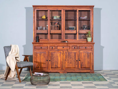 Dudi Furniture Aristocrat Acacia Wood Cabinet