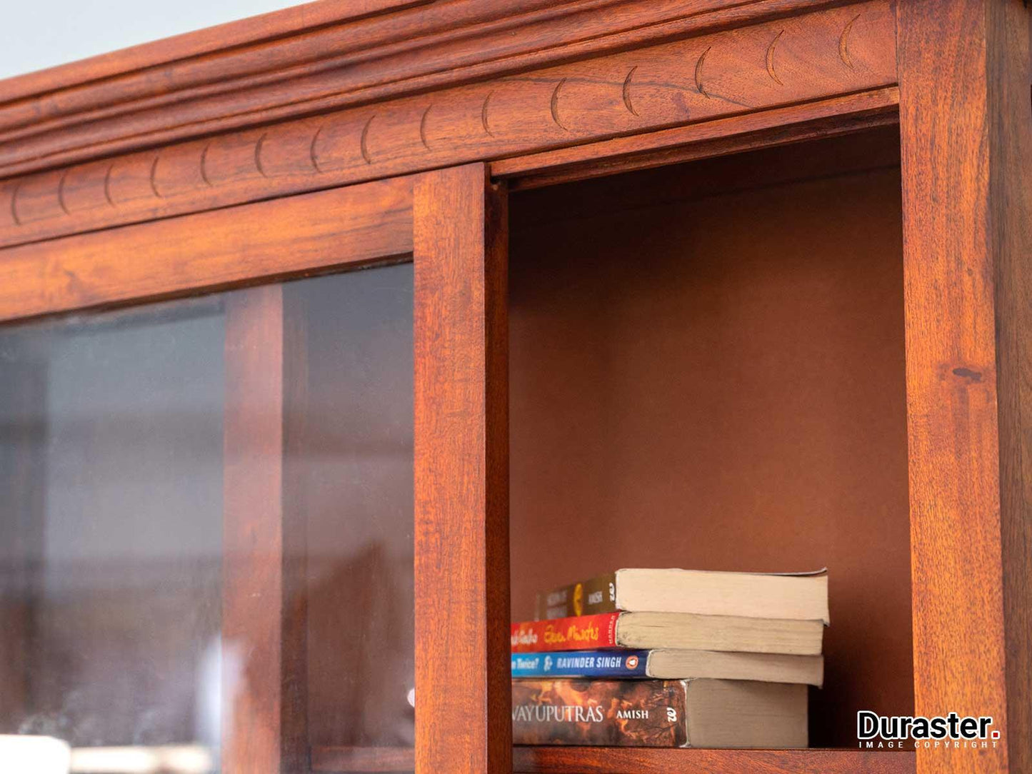 Dudi Furniture Aristocrat Acacia Wood Cabinet