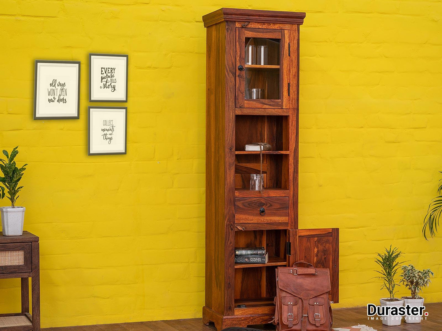 Dudi Furniture Aristocrat Colonial Style Solid Wood Cabinet