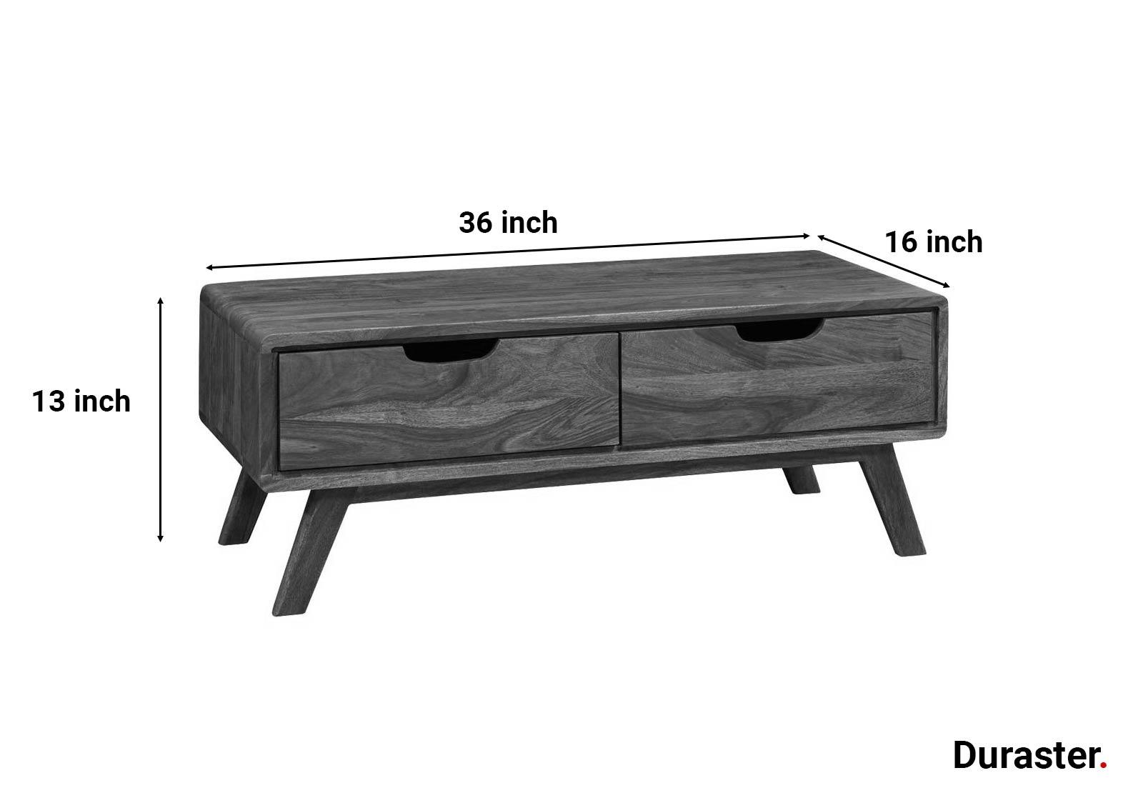 Dudi Furniture Aristocrat Modern Solid Wood TV Unit