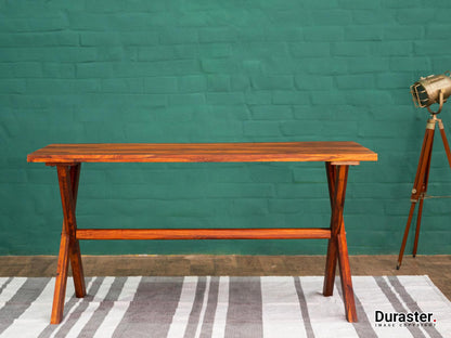 Dudi Furniture Aristocrat Solid Wood Dining Table Set 6 Seater